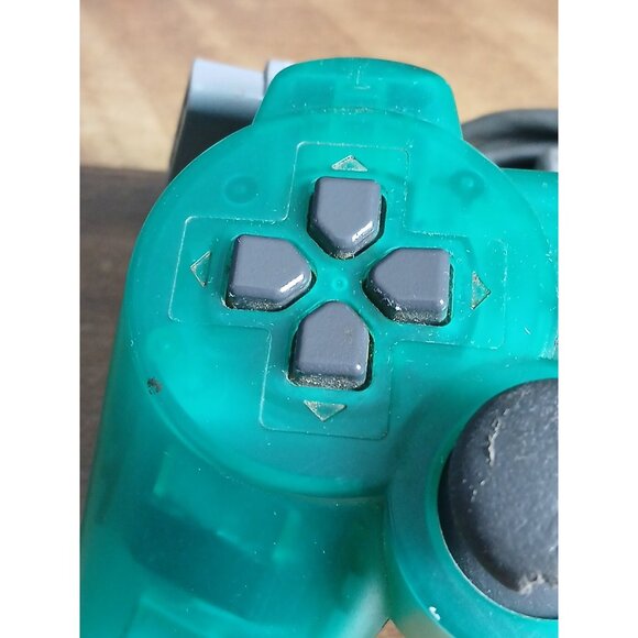 Sony PlayStation 2 PS2 OEM DUALSHOCK 2 Emerald Green Controller (SCPH-10010) - Picture 3 of 10